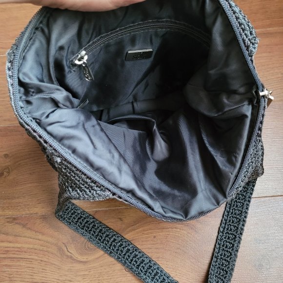 The Sak crochet purse in gray - Picture 3 of 3